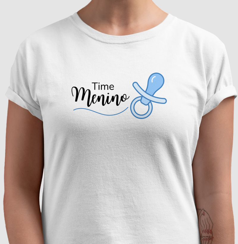 Camiseta Personalizada Chá Revelação - 100% Algodão