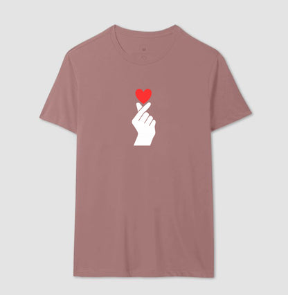 Camiseta Personalizada Coração de Dorama - 100% Algodão