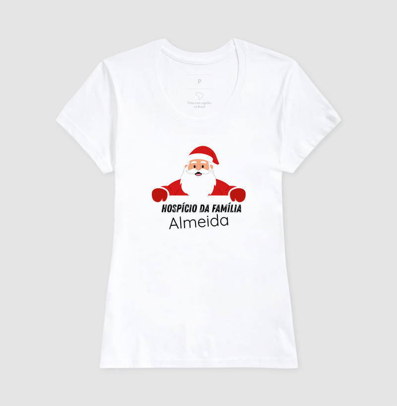 Camiseta Personalizada Algodão Premium – Hospício da Família