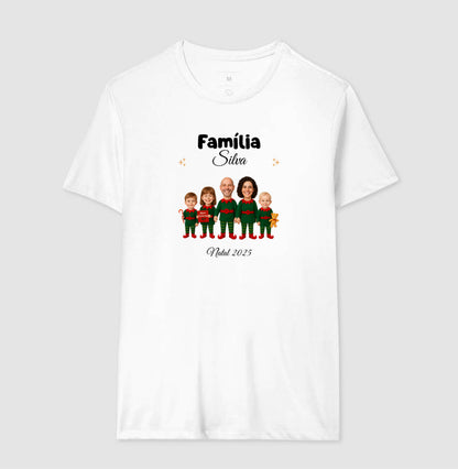 Camiseta Personalizada Família Elfo- 100% Algodão