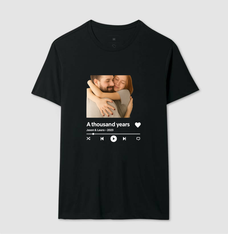 Camiseta Personalizada Player do Amor - 100% Algodão