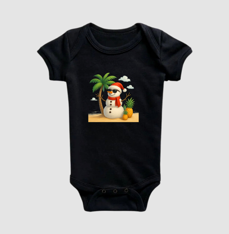 Bonequinho de Neve na Praia