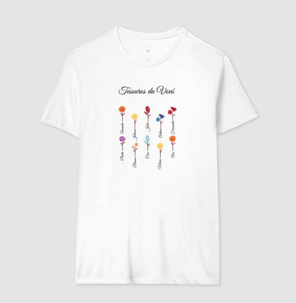 Camiseta Personalizada Tesouros da Vovó- 100% em Algodão Premium
