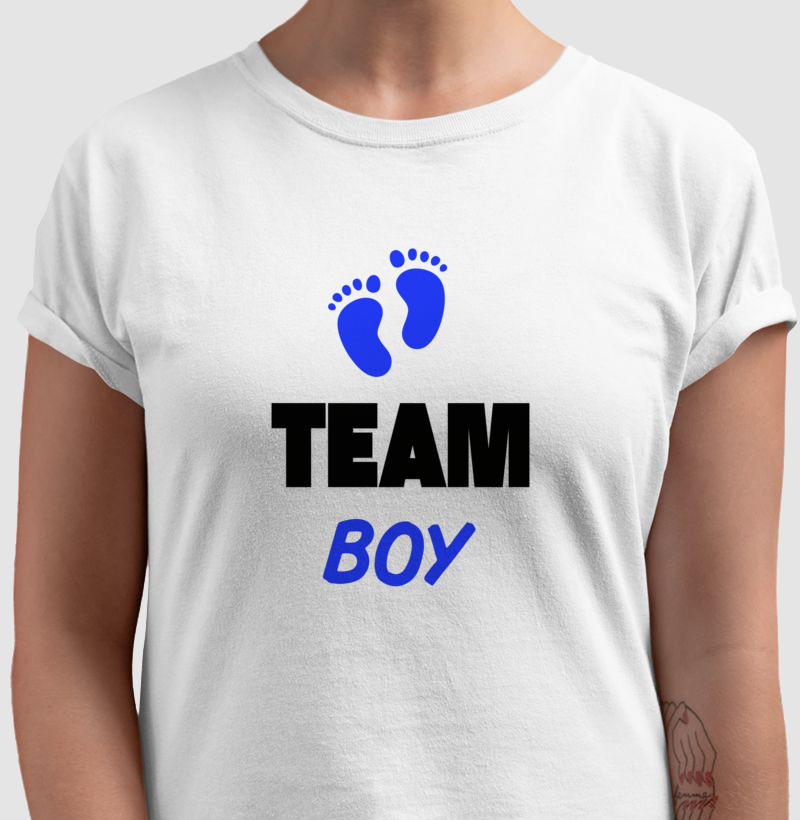 Camiseta Personalizada Chá revelação - 100% Algodão