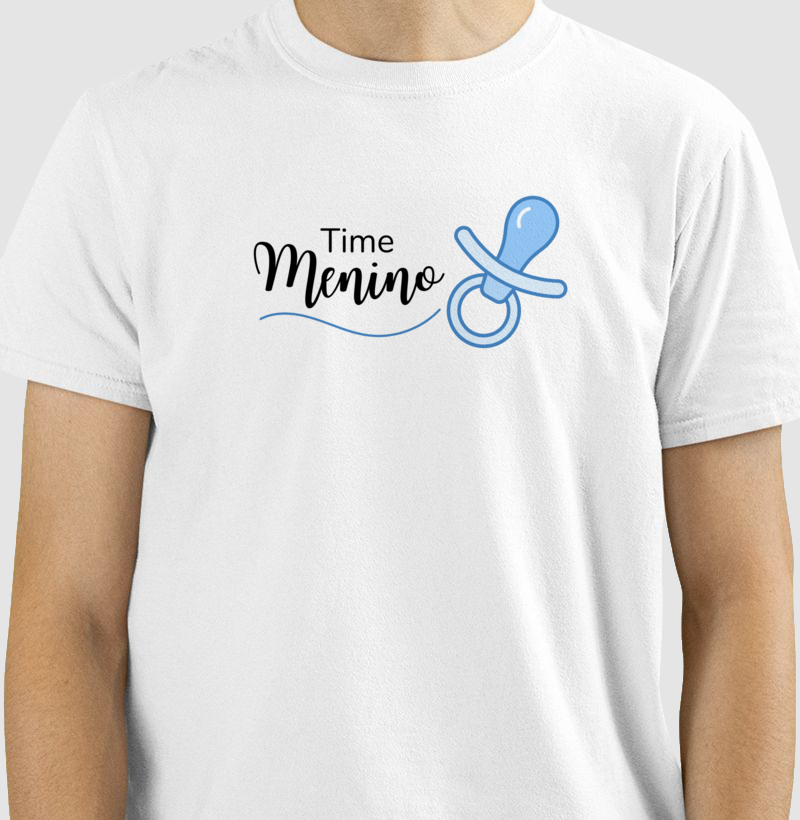 Camiseta Personalizada Chá Revelação - 100% Algodão