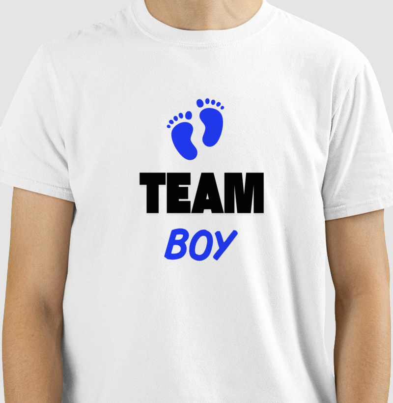 Camiseta Personalizada Chá revelação - 100% Algodão