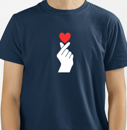 Camiseta Personalizada Coração de Dorama - 100% Algodão