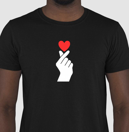 Camiseta Personalizada Coração de Dorama - 100% Algodão