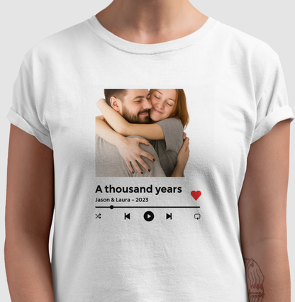 Camiseta Personalizada Player do Amor - 100% Algodão