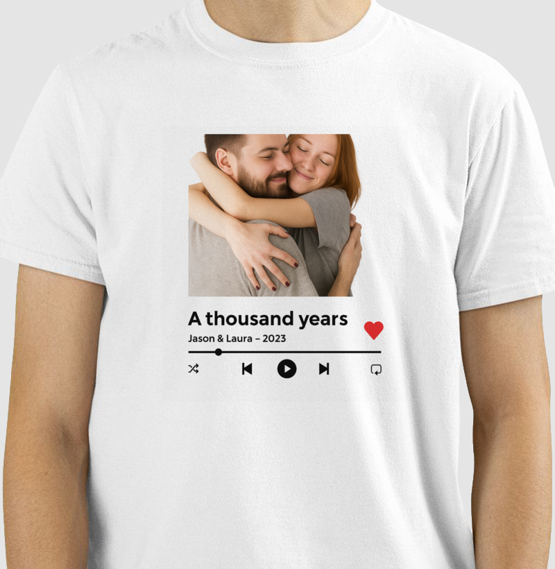 Camiseta Personalizada Player do Amor - 100% Algodão